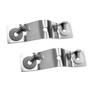 2Pcs Universal Stainless Steel Kayak Canoe Motor Mounting Bracket Mount Plate