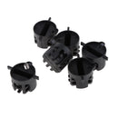6 Pieces Surfboard Fins Compatible G5 Surf Fins Plugs With Screw And Key
