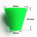 6 Pieces Green Blue Red Rubber Kayak Boat Scupper Plugs Stopper Bungs Set & Lanyard - Universal Fits 3/4" to 1.5" Holes