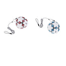 Soccer Ball Size 4 With High Elastic String Outdoor Training For Kids Blue