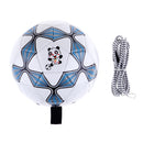 Soccer Ball Size 4 With High Elastic String Outdoor Training For Kids Blue