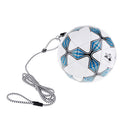 Soccer Ball Size 4 With High Elastic String Outdoor Training For Kids Blue