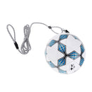Soccer Ball Size 4 With High Elastic String Outdoor Training For Kids Blue