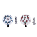 Soccer Ball Size 4 With High Elastic String Outdoor Training For Kids Blue