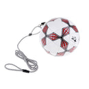 Soccer Ball Size 4 With High Elastic String Outdoor Training For Kids Red