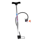 Metal Portable Basketball Football Volleyball Bicycle Inflator Air Pump with Multi-functional Air Pump Inflator Gray