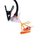 Metal Portable Basketball Football Volleyball Bicycle Inflator Air Pump with Multi-functional Air Pump Inflator Gray