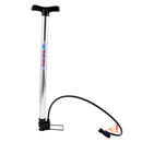 Metal Portable Basketball Football Volleyball Bicycle Inflator Air Pump with Multi-functional Air Pump Inflator Gray