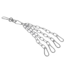 Heavy Duty 4 Strand Hanging Chains & Swivel MMA,Boxing Heavy Punch Bag Chain