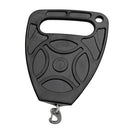 Underwater Scuba Diving Dive Wreck Cave Plastic Reel with Handle, Thumb Stopper, 83m/272ft Nylon Line, Stainless Steel Snap Hook