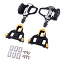 Bike Cleats Self-locking Road Cycling Bicycle Pedal Compatible with Cleats