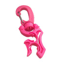 Premium Scuba Diving Double Hose Holder with Rotatable Foldable Clip Snap -