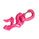 Premium Scuba Diving Double Hose Holder with Rotatable Foldable Clip Snap -