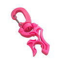 Premium Scuba Diving Double Hose Holder with Rotatable Foldable Clip Snap -