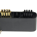Retractable Pocket Size 3-in-1 Golf Club Shoes Brush Groove Putter Cleaner
