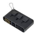 Retractable Pocket Size 3-in-1 Golf Club Shoes Brush Groove Putter Cleaner