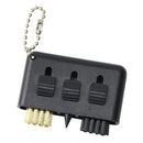 Retractable Pocket Size 3-in-1 Golf Club Shoes Brush Groove Putter Cleaner