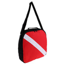 Professional Zipper Dive Flag Regulator Gear Carry Travel Bag & Shoulder Strap for Scuba Diving Diver Snorkeling