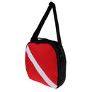 Professional Zipper Dive Flag Regulator Gear Carry Travel Bag & Shoulder Strap for Scuba Diving Diver Snorkeling