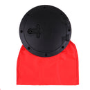 Durable Nylon 8 inch Kayak Canoe Hatch Cover Deck Plate & Storage Bag, Deck Loop Pad Eye, Paddle Leash, Screws Accessories