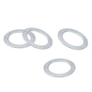 4 Pack Stainless Steel O-Ring Flat Washer for Road Bike Pedal Bolt Screw