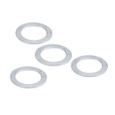4 Pack Stainless Steel O-Ring Flat Washer for Road Bike Pedal Bolt Screw