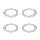 4 Pack Stainless Steel O-Ring Flat Washer for Road Bike Pedal Bolt Screw