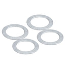 4 Pack Stainless Steel O-Ring Flat Washer for Road Bike Pedal Bolt Screw