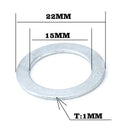 4 Pack Stainless Steel O-Ring Flat Washer for Road Bike Pedal Bolt Screw