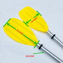 Youth Kids Kayak Paddle Boat Canoe Oars Water Rafting Raft Paddles Yellow