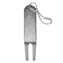 80mm Lightweight Golf Divot Green Repairing Tool Zinc Alloy Fork Prongs for Club