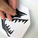 2x Waterproof Fish Kayak Sticker Decal Canoe Laptop Dinghy Car Graphics