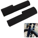 1 Pair Cycling Mountain Bike Stay Front Fork Protection Guard Protective Pad Warp Cover Seal Suspension Wrap