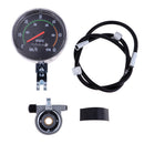 Universal Multifunction Odometer Mechanical Speedometer Gauge for Bicycle Bike with 26" 27.5'' 28'' 29'' Wheels