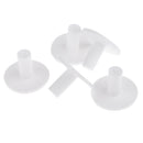 5Pcs Rubber Golf Tee Holder for Practice & Driving Range Mats