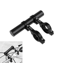 Lightweight Carbon Fiber MTB Mountain Bike Bicycle Handlebar Extender Double Clamp Lamp Flashlight Phone Holder Bracket Mount