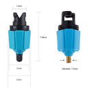 Inflatable Boat SUP Pump Adaptor with Standard Schrader Conventional Air Pump Air Valve Adapter Spoke Plate Attachment