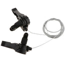 1 Pair 3x5/6/7 Speed MTB Mountain Road Bike Thumb Shifter Top Mount Shifters with Inner Cable