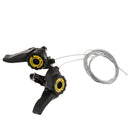 1 Pair 3x5/6/7 Speed MTB Mountain Road Bike Thumb Shifter Top Mount Shifters with Inner Cable