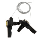 1 Pair 3x5/6/7 Speed MTB Mountain Road Bike Thumb Shifter Top Mount Shifters with Inner Cable