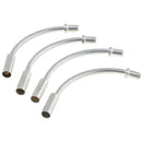 20Pcs 90 Degree Brake Noodle Guide Boots Front Rear Set For MTB Flexible Road Bicycle Bike Parts Accessories