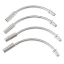20Pcs 90 Degree Brake Noodle Guide Boots Front Rear Set For MTB Flexible Road Bicycle Bike Parts Accessories