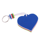 Lightweight Safety Heart Shaped Foam Floating Keyring Key Holder for Marine Boat Yachting Sailing Swim Jetski Beach Water Sports