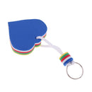 Lightweight Safety Heart Shaped Foam Floating Keyring Key Holder for Marine Boat Yachting Sailing Swim Jetski Beach Water Sports