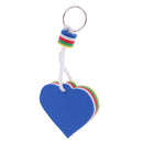 Lightweight Safety Heart Shaped Foam Floating Keyring Key Holder for Marine Boat Yachting Sailing Swim Jetski Beach Water Sports