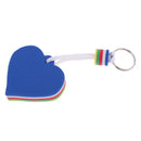 Lightweight Safety Heart Shaped Foam Floating Keyring Key Holder for Marine Boat Yachting Sailing Swim Jetski Beach Water Sports