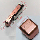 Universal Snooker Billiards Pool Table Aluminum Cue Chalk Holder Case With Belt Clip