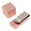 Universal Snooker Billiards Pool Table Aluminum Cue Chalk Holder Case With Belt Clip