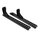 1 Pair Nylon Kayak Boat Canoe Foot Brace Pedal Feet Rest with Mounting Screws Washers