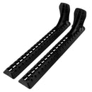 1 Pair Nylon Kayak Boat Canoe Foot Brace Pedal Feet Rest with Mounting Screws Washers